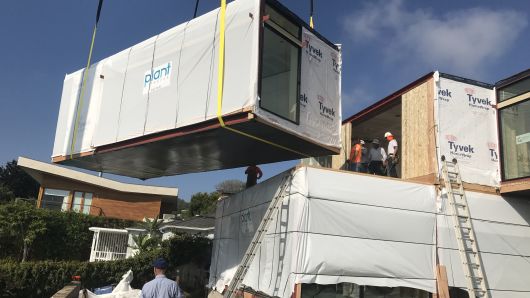 Amazon makes first investment in a home builder, backing start-up focused on prefabricated houses Amazon makes first investment in a home builder, backing start-up focused on prefabricated houses